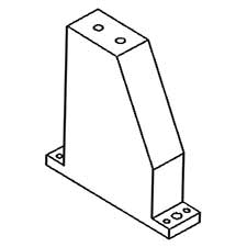 Jet JT9-5512707 Bracket, Mounting