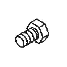 Jet JT9-5512711 Screw, Cap, M12 X 50