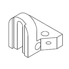 Jet JT9-5521954 Bearing Bracket, Left