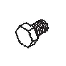 Jet JT9-5713471 Bolt, 3/8 X 1-1/4
