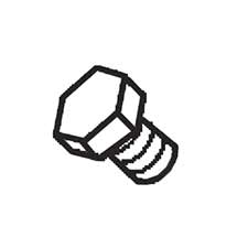 Jet JT9-5713511 Bolt, 5/16 X 1/2