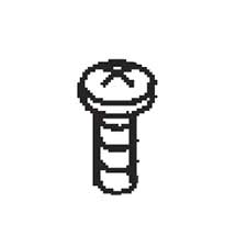 Jet JT9-5713671 Screw, Slotted, 1/4 X 3/8