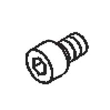 Jet JT9-5713711 Screw, Cap, 3/8 X 1