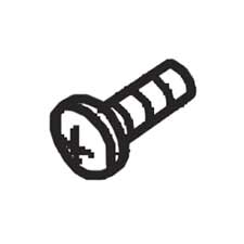 Jet JT9-5713981 Screw, Flat, M5 X 0.8