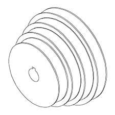 Jet JT9-5784181 Gear Box Pulley