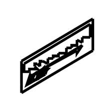 Jet JT9-7015-209-1 Blade Direction Label