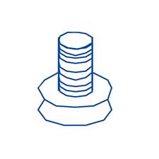 Jet JT9-9128241 Screw, Hh Cap