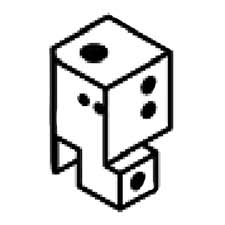 Jet JT9-9225-54 Guide Block (rear)