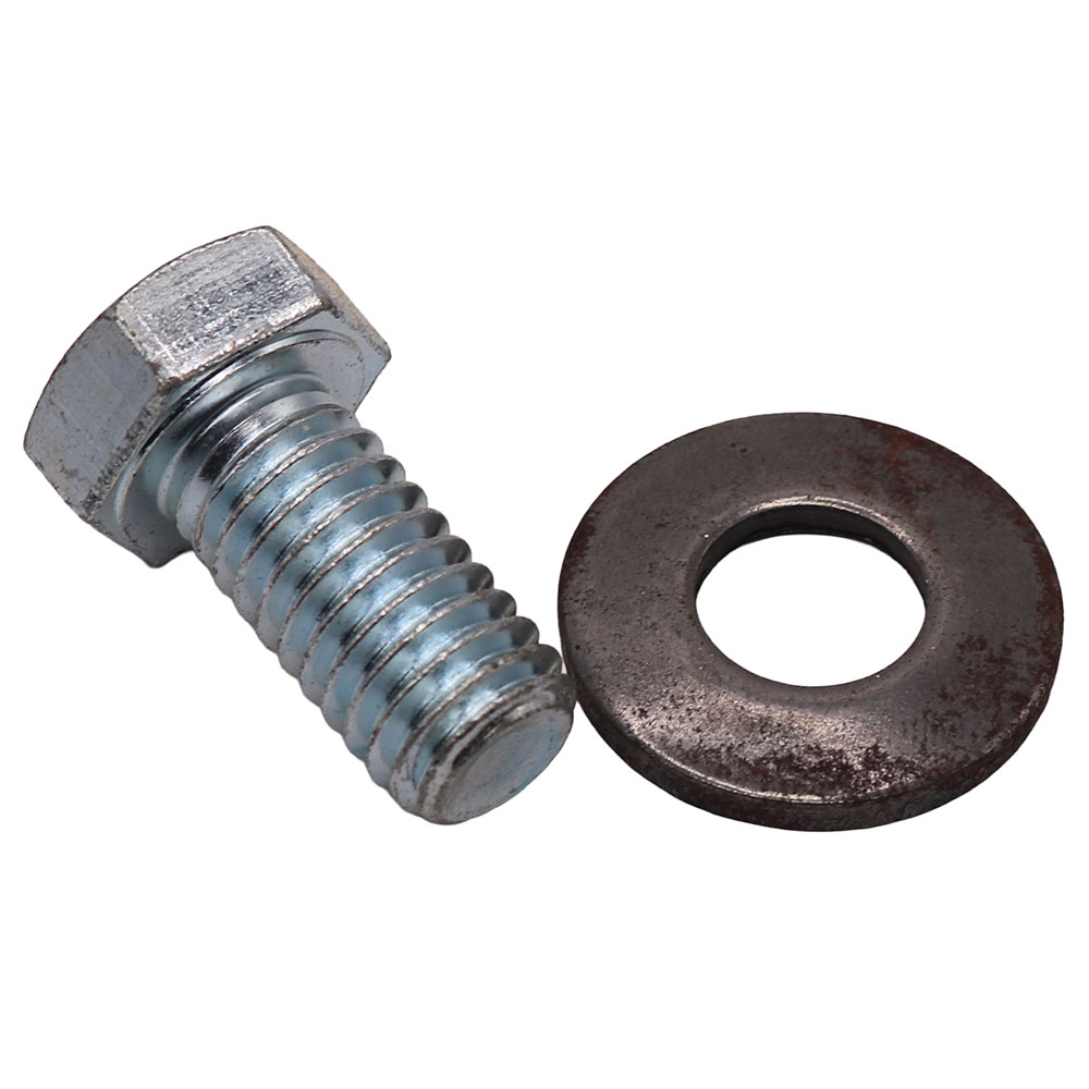 Jet BA9-1024435 HCS 1/2-12 X 1IN ZINC (W/ FLAT WASH