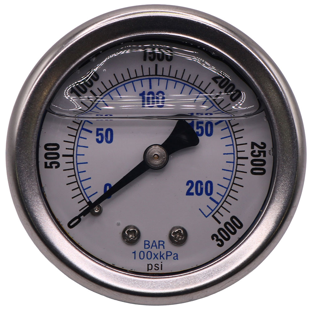 Jet BA9-PP1112 PRESSURE GUAGE 3000 PSI (NEW POWER UNIT)