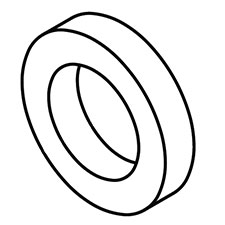 Jet JT9-EBL1236VS-B22 Oil Seal