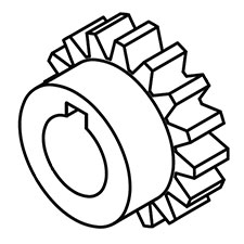 Jet JT9-EBL1236VS-B32 Gear