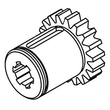 Jet JT9-EBL1236VS-B63 Gear