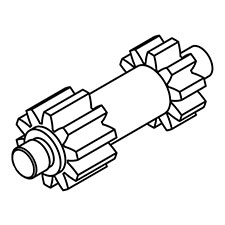 Jet JT9-EBL1236VS-C74 Gear Shaft