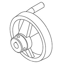 Jet JT9-EBL1236VS-F18 Handle Wheel