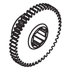 Jet JT9-EGH1740-A71 Gear(46T)