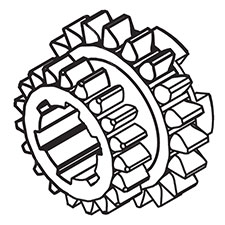 Jet JT9-EGH1740-B09 Gear