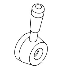 Jet JT9-EGH1740-B103 Hub & Handle Assembly