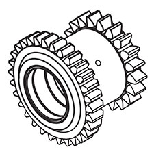 Jet JT9-EGH1740-B14 Gear