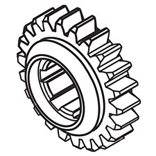 Jet JT9-EGH1740-B33 Gear