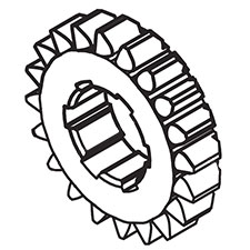 Jet JT9-EGH1740-B35 Gear