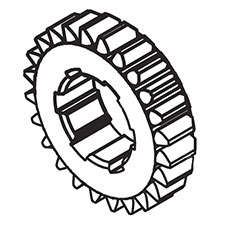 Jet JT9-EGH1740-B39 Gear