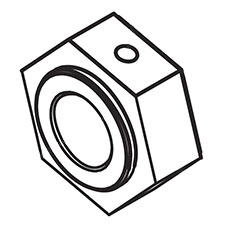 Jet JT9-EGH1740-B43 Nut