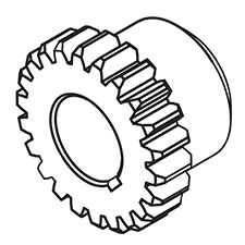 Jet JT9-EGH1740-B46 Gear