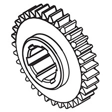 Jet JT9-EGH1740-B49 Gear