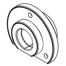 Jet JT9-EGH1740-B53 Flanged Bearing