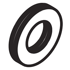 Jet JT9-EGH1740-F08 Thrust Bearing