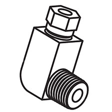 Jet JT9-EGH1740-F47 Elbow Adapter