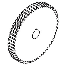 Jet JT9-EGH1740-H18 Gear