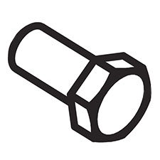 Jet JT9-EGH1740-I26 Hex. Head Bolt