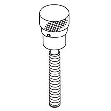 Jet JT9-EGH1740-Q01 Adjusting Knob , Spring pin(Ø4x40L) Collar, Screw
