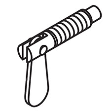 Jet JT9-EGH1740-Q09 Single Wing Bolt