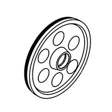 Jet JT9-EHB8VS-310 Idler Wheel