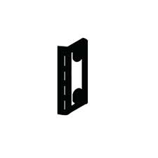 Jet JT9-EVBS20-9300 Upper Door Hinge