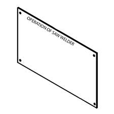 Jet JT9-EVBS20-HV-6341 Instruction Label