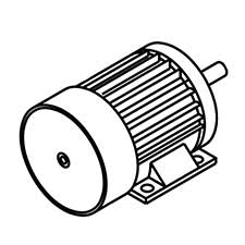 Jet JT9-EVBS26-2000 Main Drive Motor