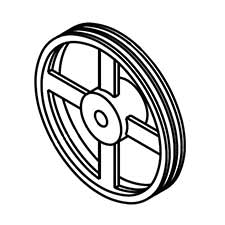 Jet JT9-EVBS26-7070 Pulley 9”
