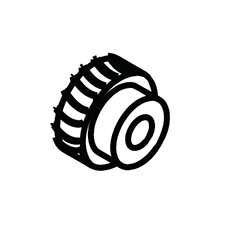 Jet JT9-EVBS26-7080 Worm Gear