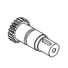 Jet CM9-GH1440W-04-42 Gear Shaft