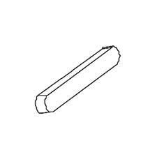 Jet JT9-HS1252-107 Flat Key 5x20