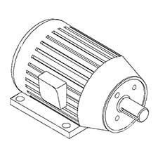Jet JT9-HS1252-223 Motor for 1PH