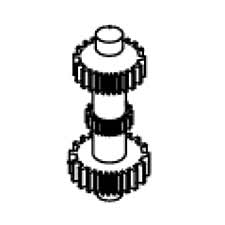 Jet JT9-HVBS710SG-312 Transfer Gears Assembly