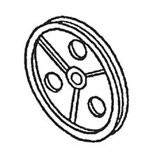 Jet JT9-J-5512325 Wheel, Idler