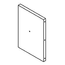 Jet JT9-J-9225-250-4 Left Stand Panel with Hook (serial No 07080025 and Higher)