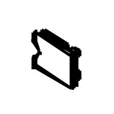 Jet JT9-JBTS10MJS-116 Rear Rail End Cover
