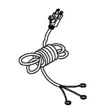 Jet JT9-JDP17-116 Power Cord